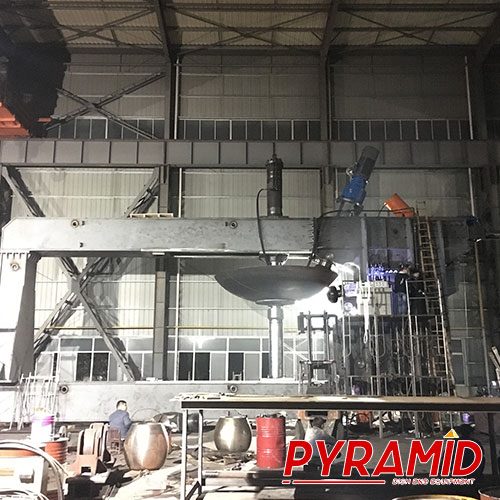 World Largest Flanging Machine Trial Running