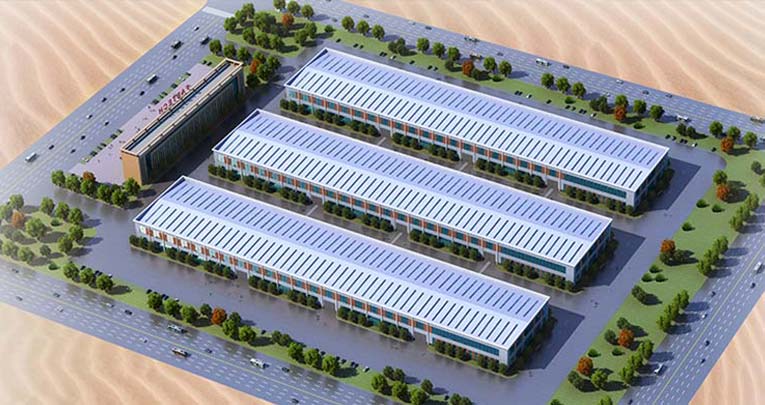 Dish end factory turnkey project